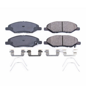 PowerStop 17 fits Nissan Versa Front Z17 Evolution Ceramic Brake Pads w/Hardware