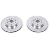 PowerStop fits Lexus 07-17 LS460 Front Evolution Drilled & Slotted Rotors - Pair