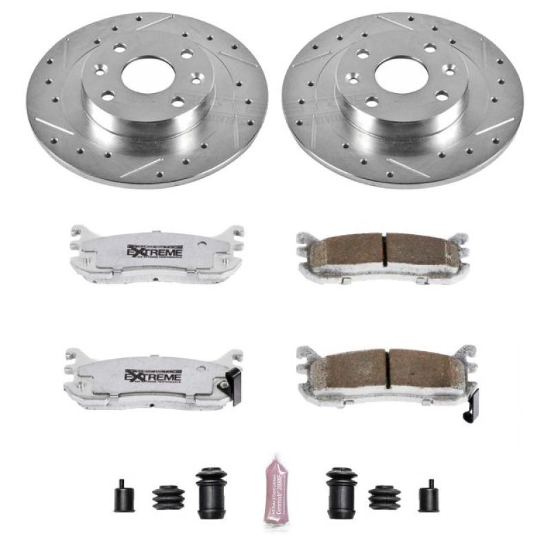 PowerStop K772-26 97-03 fits Ford Escort Rear Z26 Street Warrior Brake Kit