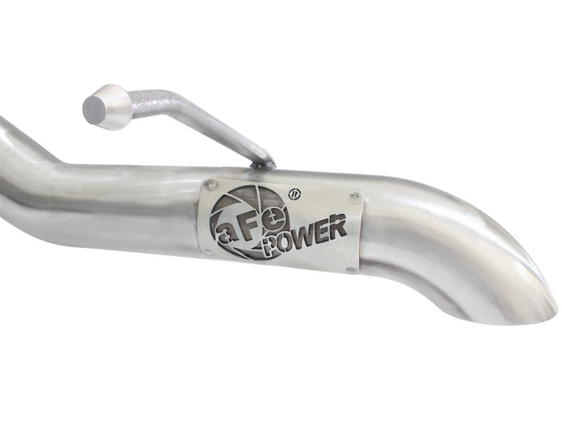 AFE 49-48057 rce XP 2-1/2in SS-409 Cat-Back Exhausts w/ 18in Muffler 07-17 fits