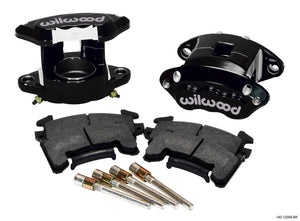 Wilwood 140-12098-BK D154 Front Caliper Kit - Black 2.50in Piston 0.81in Rotor