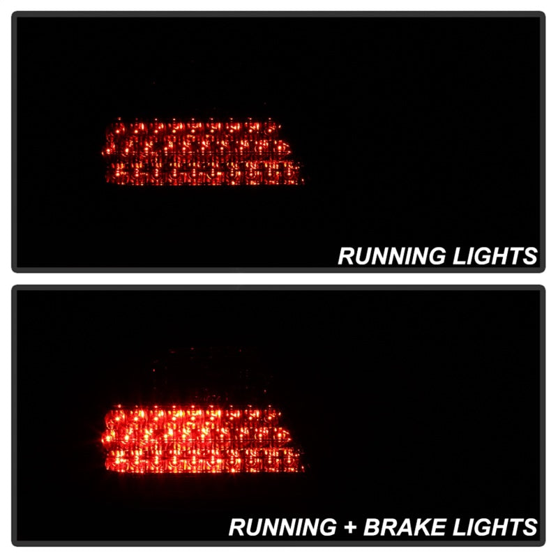 5020659 Xtune fits Mercedes Benz W210 E-Class LED Tail Lights Red Smoke ALT-CL
