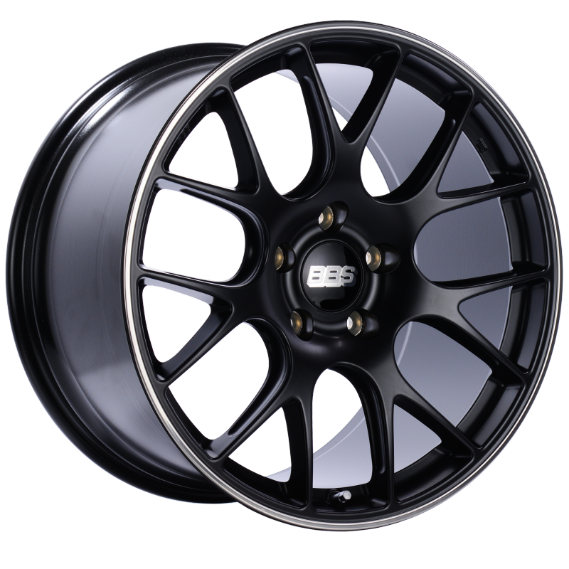 BBS CH137BPO CH-R 20x11.5 5x130 ET65 CB71.6 Satin Black Polished Rim Protector Wheel