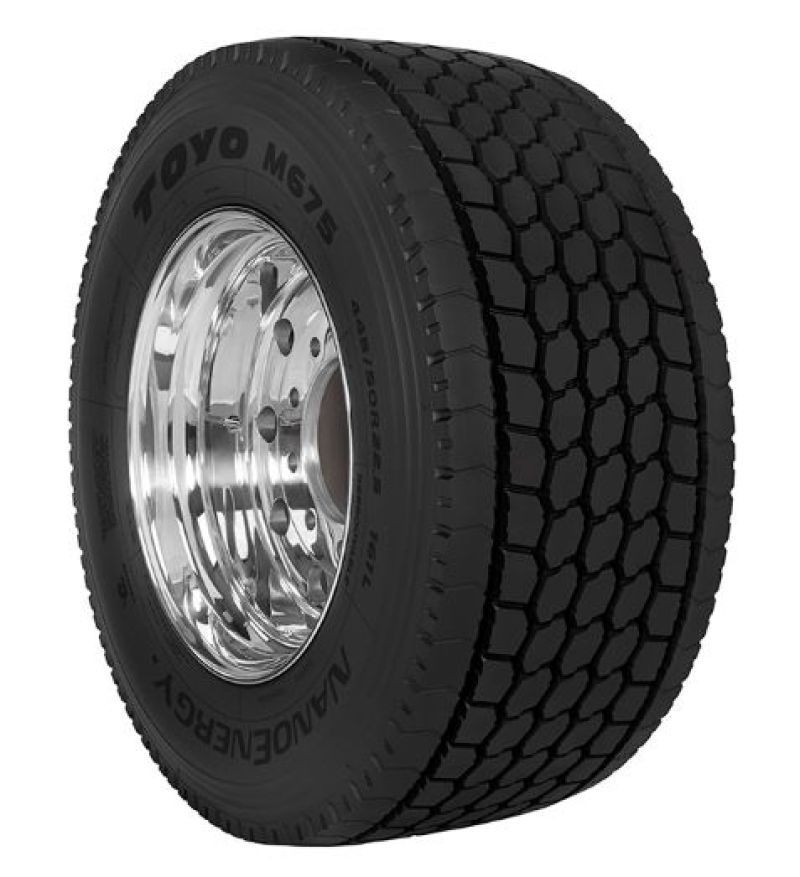 Toyo 500460 M675 Tire - 445/50R22.5 161L L/20 (31.66 FET Inc.)