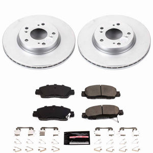 Power Stop 16-17 Honda Accord Front Z23 Coated Brake Kit