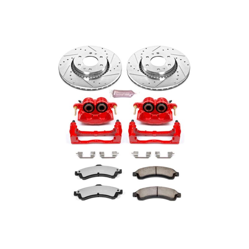 PowerStop KC2061 fits Buick Rainier Front Z36 Truck & Tow Brake Kit w/Calipers