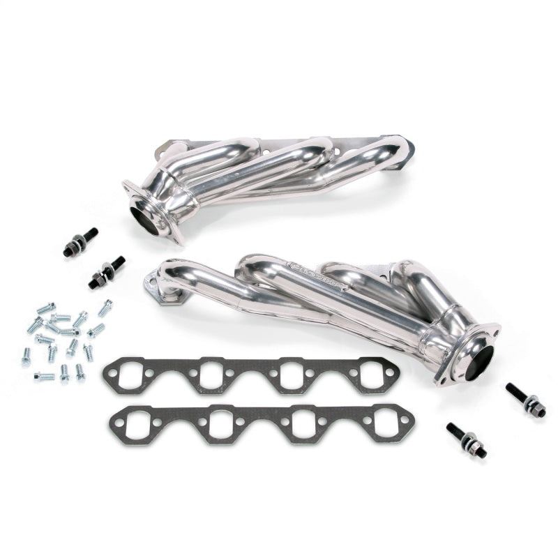 BBK  15110 Mustang 351 Swap Shorty Unequal Length Exhaust Headers - 1-5/8 Silver