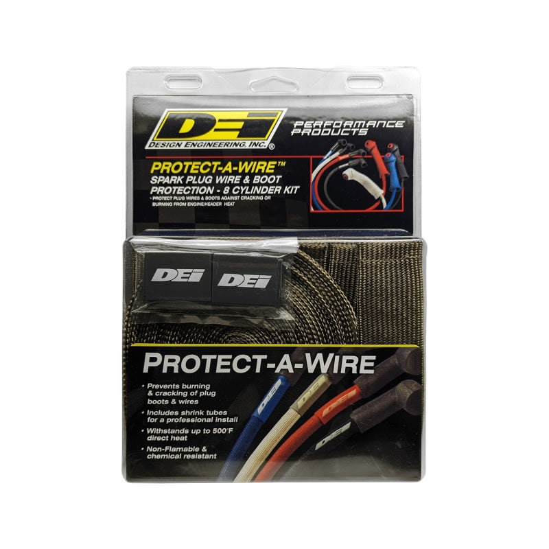 DEI  10705 Protect-A-Boot and Wire Kit 8 Cylinder - Titanium