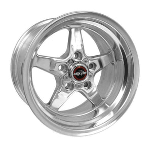 Race Star 92-510152DP 92 Drag Star 15x10.00 5x4.50bc 6.25bs Direct Drill Polished Wheel