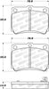 Stoptech 308.0733 Street Brake Pads