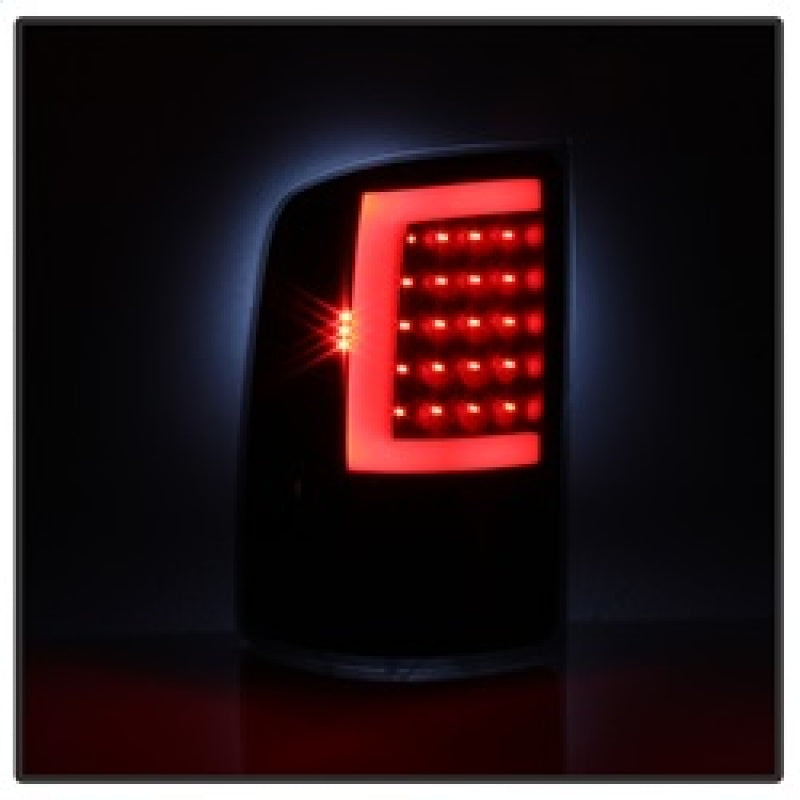 xTune 9038518 07-13 fits GMC Sierra 1500 LED Tail Lights - Black Smoke (ALT-ON-