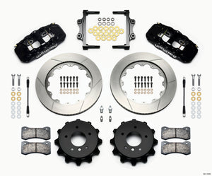 Wilwood 140-13583 AERO4 Rear Kit 14.00 2007-2011 fits BMW E90 Series w/Lines