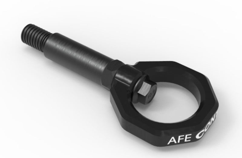 AFE 450-502001-B Control Front Tow Hook Black fits BMW F-Chassis 2/3/4/M