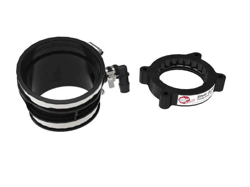 AFE 46-34023B ette C8 Silver Bullet Aluminum Throttle Body Spacer / Works With
