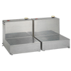 Tradesman 3296 Aluminum Twin L-Shape Liquid Storage Tank (96 Gallon Capacity) - Brite