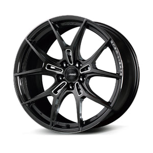 Gram Lights WGFZ145DH8F 57FXZ 19x8.0 +45 5-100 Super Dark Gunmetal & Machining R
