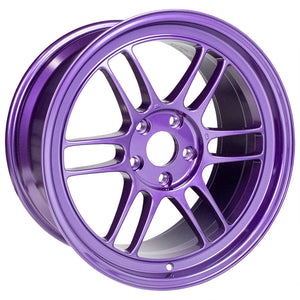 Enkei 3798956538PR RPF1 18x9.5 5x114.3 38mm Offset 73mm Center Bore Purple Wheel (Min Order Quantity 40)