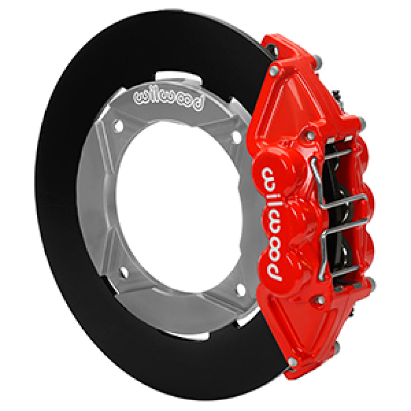 Wilwood 140-16631-R 2019 Polaris Turbo UTV6 Rear Kit 11.25in - Red