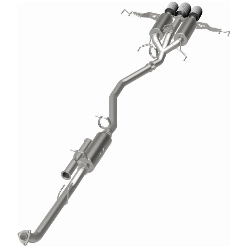 Magnaflow 19708 2023+ fits Honda Civic Type R SPEQ Series Cat-Back Perf Exhaust System w/ CF Tips