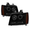 9030307 Xtune fits Chevy 07-14 Suburban 1500/2500 Halo Projector w/LED Headlig