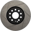 Stoptech 126.33098SR Power Slot 06-10 fits Audi A3 / 08-10 TT / 06-09 VW GTI Mlk V/Passat Right Front Slotted Rotor
