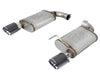 AFE 49-43105-C orce Xp SS Axle Back Exhaust System w/ Carbon Fiber Tips 15-17 f