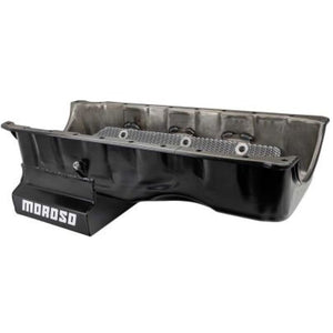 Moroso 21051 BBC Gen V/VI / fits GM ZZ632 Wet Sump 8in Steel Oil Pan
