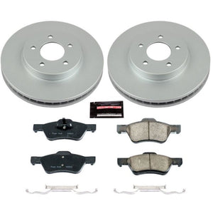 PowerStop fits Ford 10-12 Escape Front Z17 Evolution Geomet Coated Brake Kit