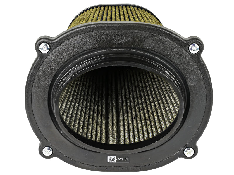 AFE 72-91133 m Pro Guard 7 Air Filter Inverted Top - 5.5inx4.25in Flange x 9in