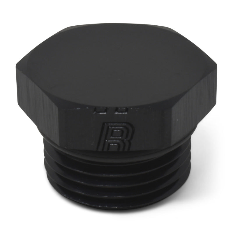 Russell 660283 Performance -8 AN Straight Thread Plug (Black)