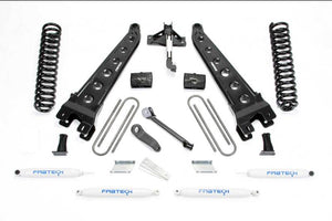 Fabtech K2253 17-21 fits Ford F250/F350 4WD Gas 4in Rad Arm Sys w/Coils & Perf Shks