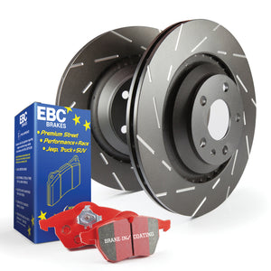 EBC S4KR1380 S4 Brake Pad and Rotor Kit
