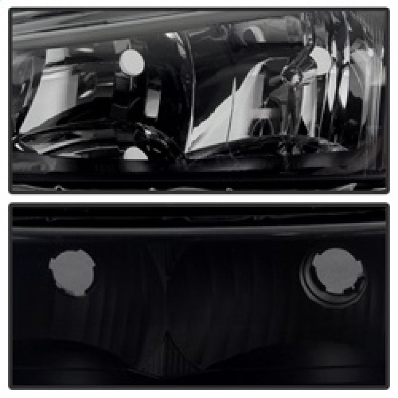9030253 Xtune fits Chevy 03-06 Silverado 2500HD Crystal Headlights w/ Bumper L