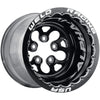 Weld 83B-513B274MB Alpha-1 15x13/5x4.75 BP/2BS Black Powder Center&Shell-Blac