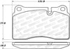 Stoptech 308.1263 Street Brake Pads