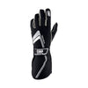 OMP IB0-0772-A01-071-XL Tecnica Gloves My2021 Black/White - Size XL (Fia 8856-2018)