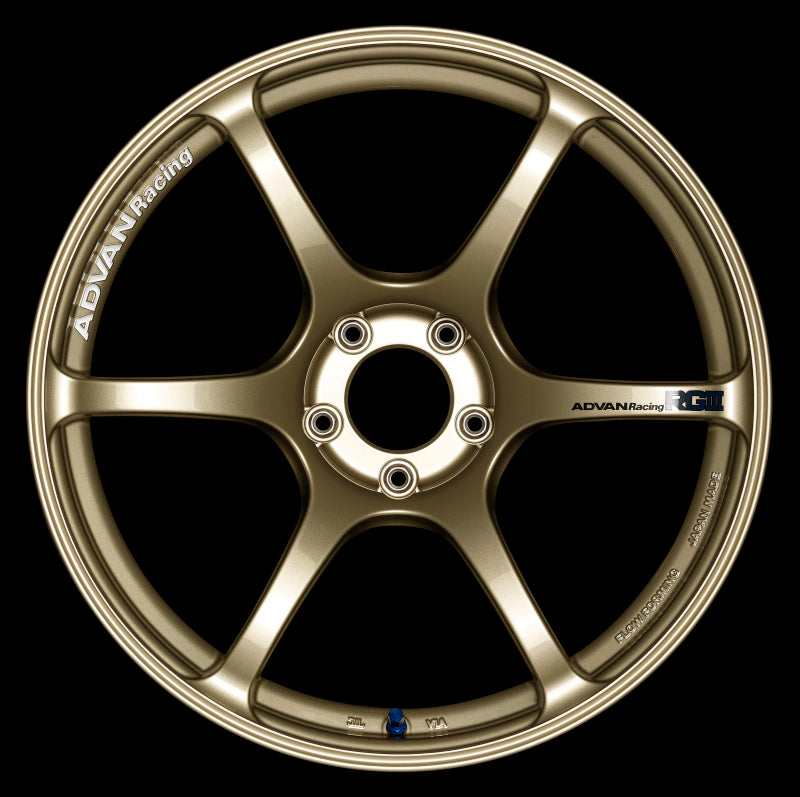 Advan YAR7I45EZ RGIII 17x9.0 +45 5-114.3 Racing Gold Metallic Wheel