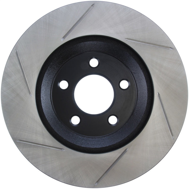 Stoptech 126.61086SL Power Slot 05-10 Mustang GT V8-4.6L Front Left Slotted Rotor