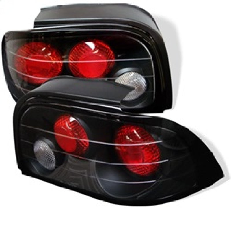 Spyder 5003584 fits Ford 94-95 Mustang Euro Style Tail Lights Black ALT-YD-FM94