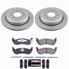 Power Stop 03-11 Lincoln Town Car Rear Z23 Coated Brake Kit