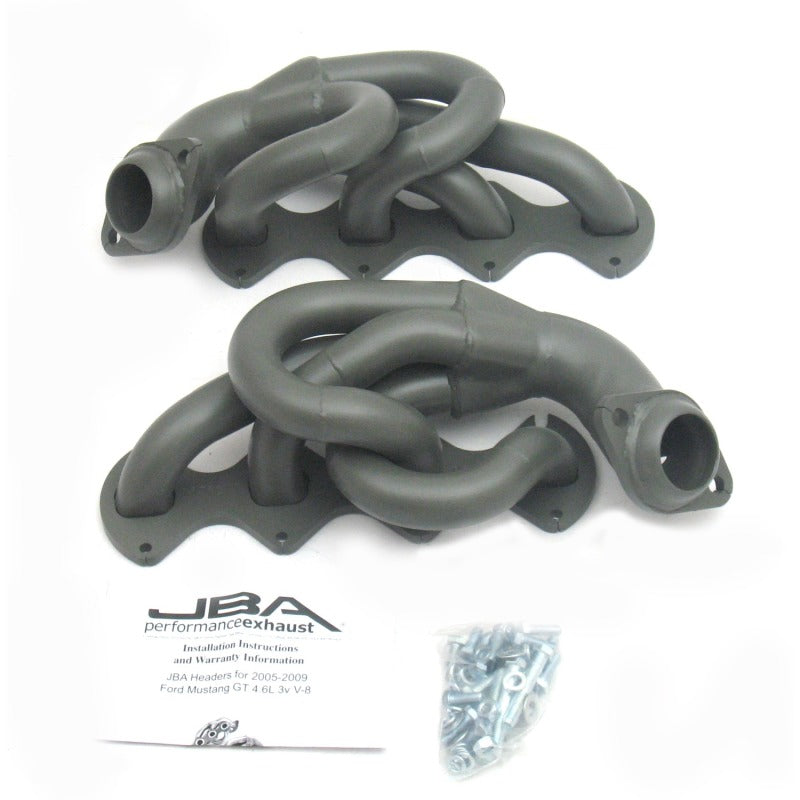 JBA 1675SJT fits Ford 05-10 Mustang 4.6L 3V 1-5/8in Primary Ti Ctd Cat4Ward Header