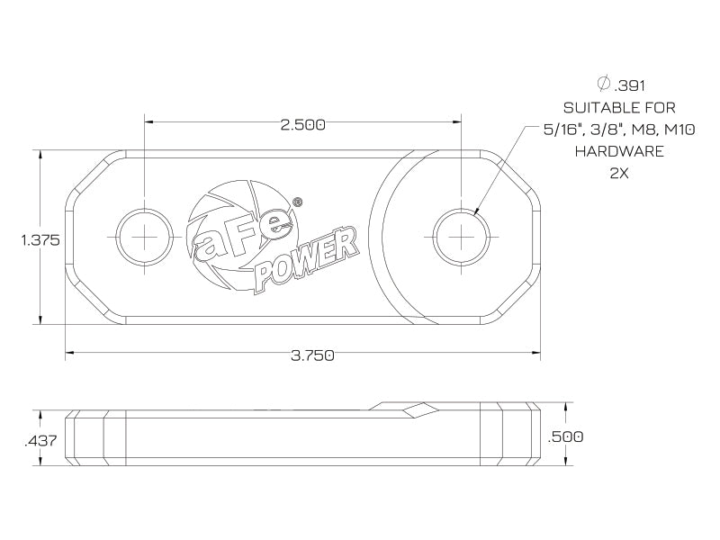 aFe 79-91001 POWER Terra Guard Light Extension Brackets