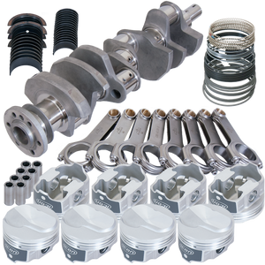 Eagle 11420100 fits Chevy 454 4.000in Crank 6.135in H-Beam 18.3cc Dome 4.350in Pistons Rotating Assembly