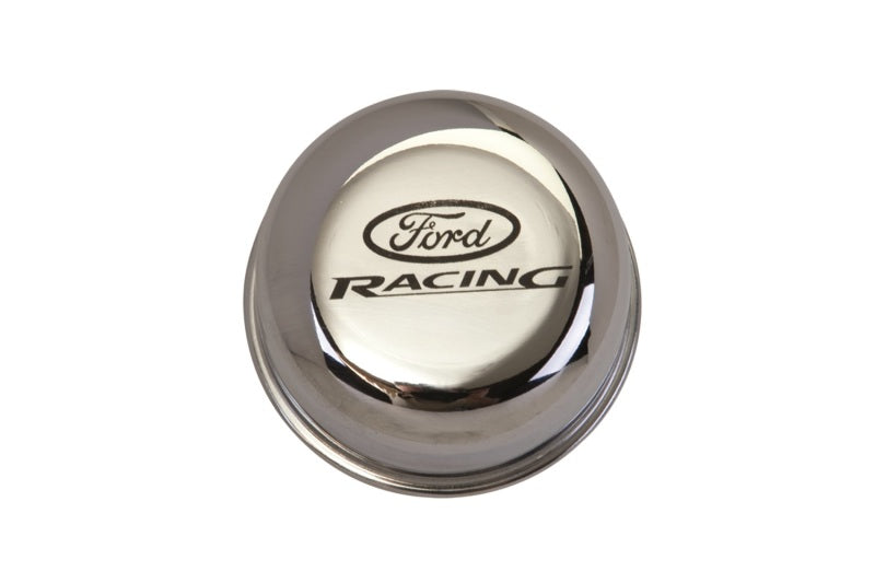 fits Ford Racing M-6766-FRNVCH Chrome Breather Cap W/ fits Ford Racing Logo