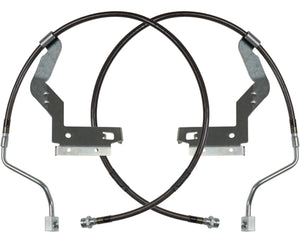 Carli CS-FORDBBL-LVL-17-F 17-23 fits Ford F250/350 SD Hardware Braided Brake Lines Leveling Front Only