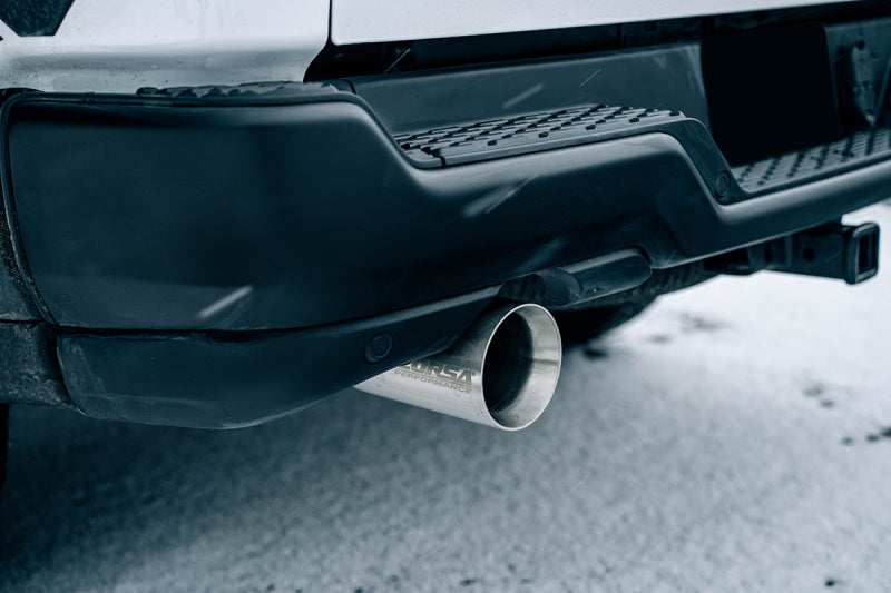 CORSA Performance 21309 Corsa 25-26 Ram 2.5in Stainless Steel Sport Cat-back Dual Rear Exit 5.0in Polished Tip
