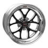 Weld  76LB7100A65A S76 17x10 / 5x4.5 BP / 6.4in. BS Black Wheel (Low Pad) - Non-