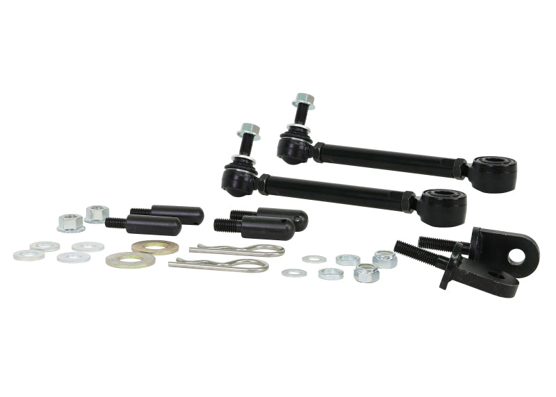 Whiteline KLC238 fits Jeep 98-06 Wrangler Front Sway Bar Link Kit