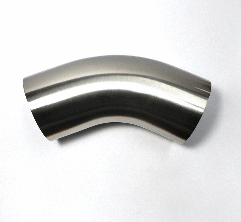 Stainless Bros 601-07626-4100 3in Diameter 1D 45 Degree Bend Leg Mandrel Bend