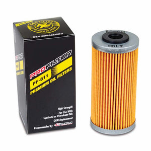 ProFilter Bombardier Cartridge Various Performance Oil Filter - Single